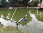 Imagem de Suporte Duplo Para Duas Vara de Pesca Com Reforço Barranco Preto