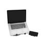 Imagem de Suporte Ergonômico Notebook Dobrável Base com Portas Caneta e Celular G4 Mutabis
