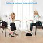 Imagem de Suporte Ergonômico para Pés com Espuma Viscoelástica e Capa - para Mesa de Escritório