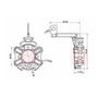 Imagem de Suporte escova Bosch 12V VW Audi Mondeo Fiat =1.