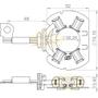 Imagem de Suporte Escova Partida Bosch Gol / Uno / Palio / Strada