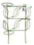 Suporte Ferro Plantas Folhas 3 Vasos 2 Ganchos jardim vertical parede 55x40 - Shoppingnet Imagem de Suporte Ferro Plantas Folhas 3 Vasos 2 Ganchos jardim vertical parede 55x40