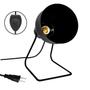 Imagem de Suporte Fisioterapia Preto Com Dimmer Lâmpada 250w 110v
