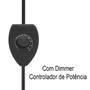 Imagem de Suporte Fisioterapia Preto Com Dimmer Lâmpada 250w 110v