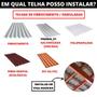 Imagem de Suporte Fixa Linha C Placa Solar Telha Fibro Madeira Kit 04