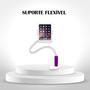 Imagem de Suporte Flexível Mesa Articulado Resistente para Celular  CJ-31 - Roxo