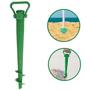 Imagem de Suporte Guarda Sol Praia Porta Vara Pesca Furador Saca Areia 38 cm Importway Iwsasgsvd Verde