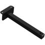 Imagem de Suporte Haste De Refletor Led Fachada 20 CM Preto Base L