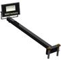 Imagem de Suporte Haste De Refletor Led Fachada 40 CM Preto Base L