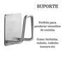 Imagem de Suporte Inox De Buchinha De Louça 2 Un Organizar Pia Durável Bucha De Lavar Dupla Face Utensílios De Cozinha