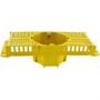 Imagem de Suporte Laje Com Caixa Brascom 25Cm Piso Amarelo - Kit C/10 Pecas