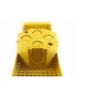 Imagem de Suporte Laje Com Caixa Emave 25Cm Piso Amarelo ./ Kit Com 10 Peças