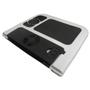 Imagem de Suporte Mesa Portatil Para Notebook e Netbook Com Cooler Dobravel Branca .