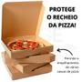 Imagem de Suporte mesa tripé para caixa de pizza 100 unidades