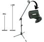 Imagem de Suporte microfone girafa mini com cachimbo saty smg-07