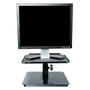 Imagem de Suporte monitor Prolabore. Bandeja. Em aço. Com ajuste de altura. Ergonômico.