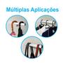 Imagem de Suporte MULTI USO UNIVERSAL SUPORTE DE PAREDE FIXO CABIDEIRO MULTI USO, SUPORTE PARA BOLSA BRAÇO DE 30 CM 