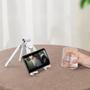 Imagem de Suporte Multifuncional para Celular Notebook Tablet de Mesa Universal Ergonômico Ajustável com Base Dobrável