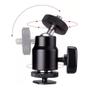 Imagem de Suporte Neewer Ballhead Cabeça Ring Light Câmera/Celular t