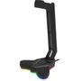 Imagem de Suporte P/ Headset RGB Vickers Preto Fortrek G