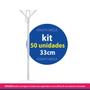 Imagem de Suporte Para Balão Com Base Vareta Cristal 33Cm Festas 50Uni