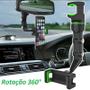 Imagem de suporte para celular carro 360 Retrovisor Interno Veicular Articulado