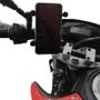 Imagem de Suporte para Celular Moto Carregador USB Trava Anti Furto