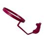 Imagem de Suporte para chapéu de arco cabeça cavalo rosa pink organizador pendurador alumínio fundido para boné toalha guardanapo