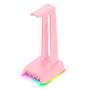 Imagem de Suporte para Headset Gamer Stand Onikuma, RGB, Rosa - ST-2-PINK