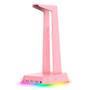 Imagem de Suporte para Headset Gamer Stand Onikuma, RGB, Rosa - ST-2-PINK