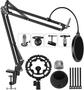Imagem de Suporte para Microfone Luling Arts - Compatível com Blue Yeti, Snowball e Quadcast