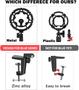 Imagem de Suporte para Microfone Luling Arts - Compatível com Blue Yeti, Snowball e Quadcast