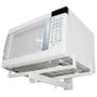 Imagem de Suporte para microondas forno elétrico de parede branco Multivisão F200-BR Suporta 30kg