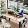 Imagem de Suporte para Monitor com 3 Prateleiras Ajustáveis - Design Moderno e Simples