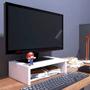 Imagem de Suporte Para Monitor Stand Home Office Branco envio imediato