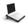 Imagem de Suporte para Notebook DeepCool Multi Core X6, Ajustável, Com 4 Fans, Preto