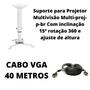 Imagem de Suporte Para Projetor Multivisão Multiproj-P Com Cabo Hdmi 40m - 40 Metros