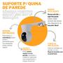 Imagem de Suporte para Quina de Parede Compatível com Câmera Positivo Smart 360 Bot 2ª Geração