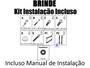 Imagem de Suporte Para Tv Lcd Led Oled Qled 25 A 55 Pol Fixo Samsung LG TCL Philips Universal 25 32 40 42 43 47 50 52 55 polegadas