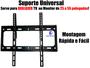Imagem de Suporte Para Tv Lcd Led Oled Qled 25 A 55 Pol Fixo Samsung LG TCL Philips Universal 25 32 40 42 43 47 50 52 55 polegadas