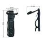 Imagem de Suporte Parede Bicicleta Aço 30kg - Kit 3 - Com Parafusos