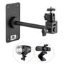 Imagem de Suporte Parede Teto Para Câmera Webcam Softbox Com Mini Ballhead Greika