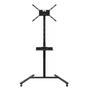 Imagem de Suporte Pedestal Class para Tv e Notebook C/ Ajuste de Altura e Bandeija Preto 19''/56'' Multivisão 