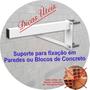 Imagem de Suporte Pia Parafusar Bancada Aparador 50 Cm Branco