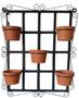 Imagem de Suporte Plantas Vertical 5 vasos jardim Preto 68x56