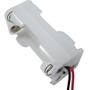 Imagem de Suporte Porta 4 Pilhas Aa Com Rabicho 4 Slots na cor Branco para Projeto como Arduino, PIC, Robotica, NodeMCU, ESP Eletrônica