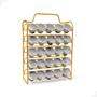 Imagem de Suporte Porta Cápsulas Nespresso 50 Unidades Dourado para Cantinho do Café