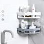 Imagem de Suporte Porta Shampoo de Canto p/ Banheiro e Cozinha