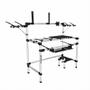 Imagem de Suporte Profissional Dj Titanium Racks Para Studio RS150 Compatível com Pioneer, Yamaha e Numark