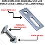 Imagem de Suporte Reto Haste Energia Solar Com Parafuso m8 8 Un inox 